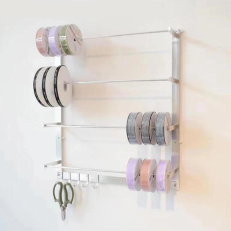 JH-Mech Black High Durability Steel Cable Caddy Safety Folding Wire Spool Holder Folding Wire Spool Holder