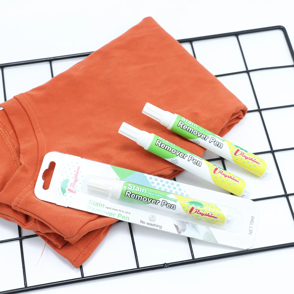 Instant Stain Remover Pen Multiple Stains cleaning Clothes Stain Remover 10ml Green White Style in stock