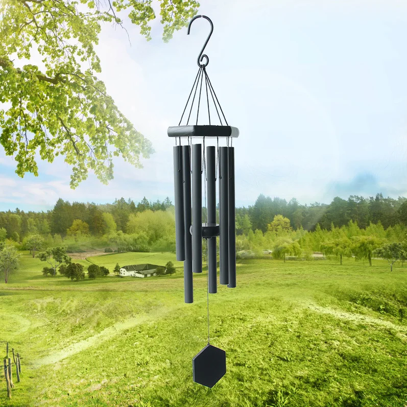 E139 Home Decor 30 Inch Aluminum Tubes Indoor Outdoor Hanging Decoration Pendent Wind Chimes Musically Tuned Windchimes