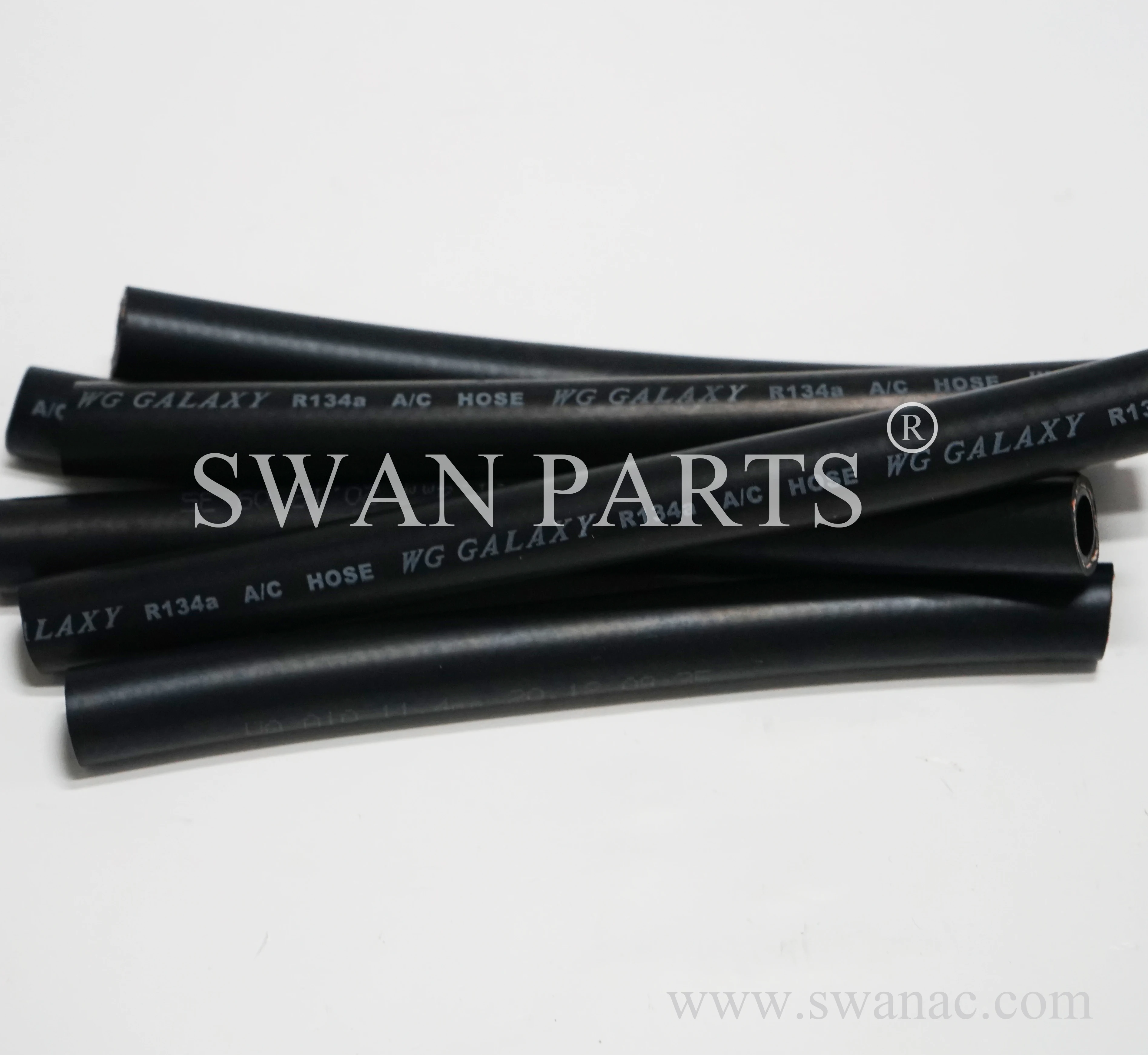 For WG GALAXY R12 R134a AC Hose Nylon Reduce Barrier AC Refrigerant Hose Air Conditioner Pipe A10 11.4mm 11.4mm*18.4mm