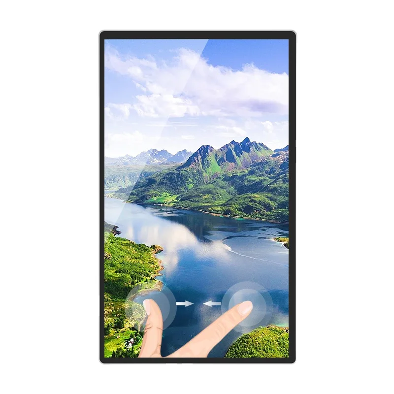 21,5 32-100 дюймовый ЖК настенный цифровой рекламный плеер для помещений, небольшой рекламный монитор для рекламы