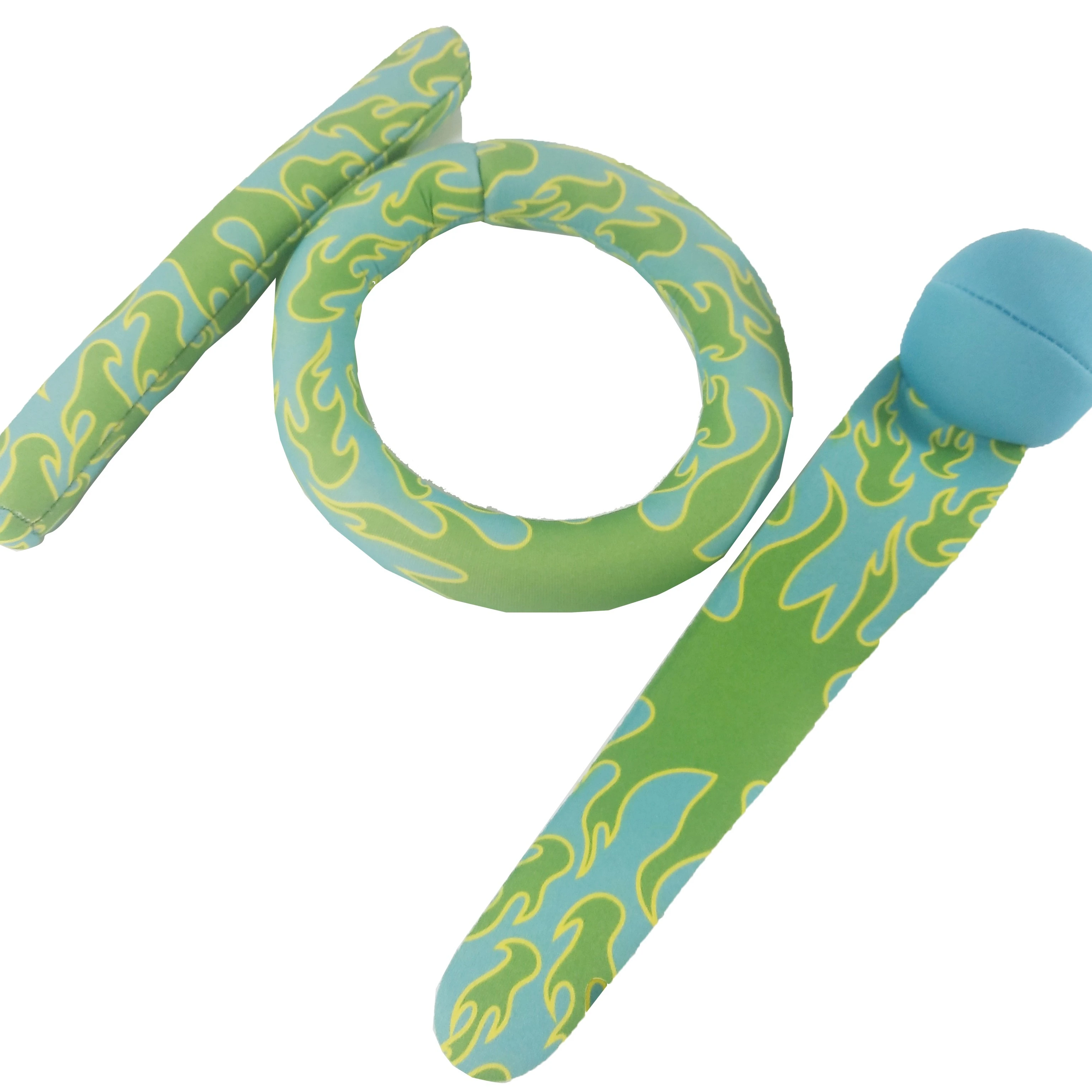 BSCI SEDEX 4 Factory Neoprene Swimming Pool Dive Set With Ring, Bar and Tail Ball