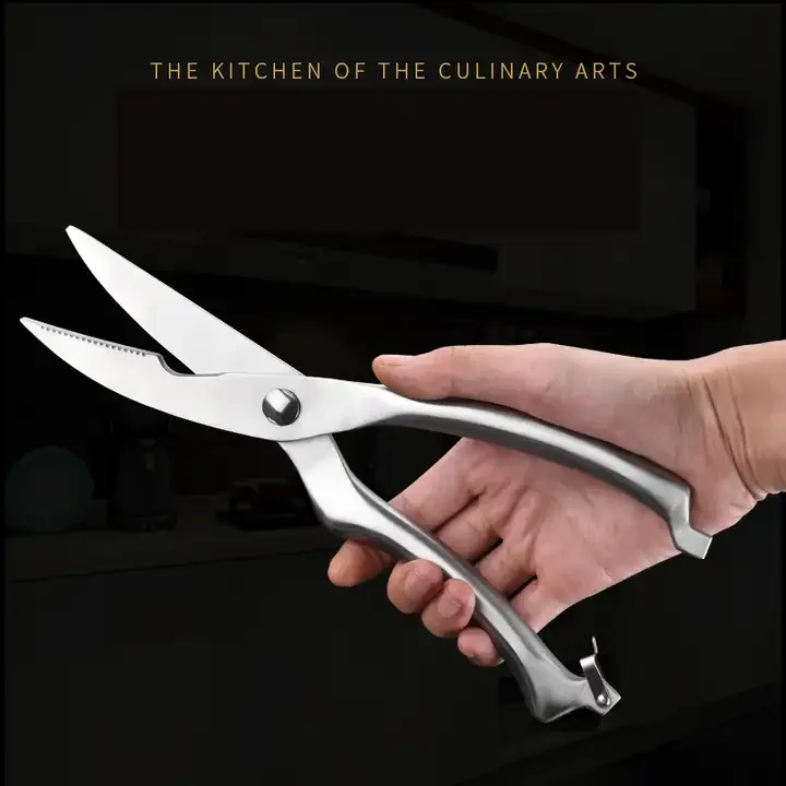 Kitchen Scissors All Purpose Heavy Duty Meat Scissors Poultry Shears, Dishwasher Safe Food Cooking Scissors