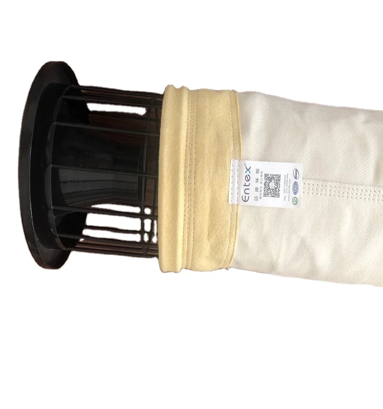 Industrial gas filtration dust collector aramid nomex filter bag