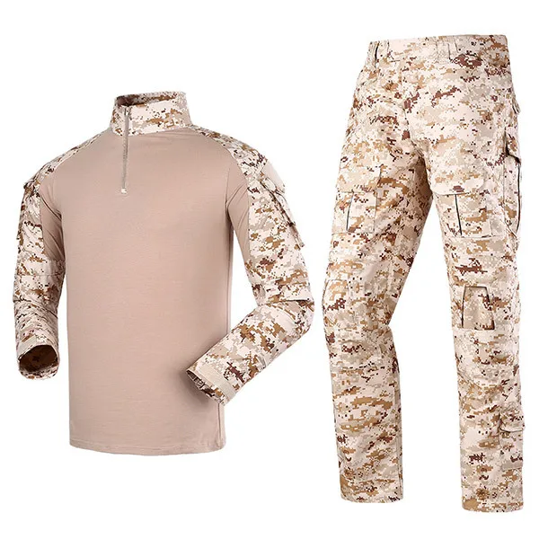 Outdoor tactical Long sleeves Frog suit compatible with the elbow pad UCP camouflage uniform