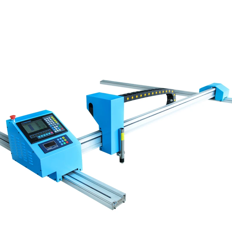 Portable Gantry plasma cutting machine dual drive foot stable innovation cheaper commercial accurate fast cam software Fang Ling
