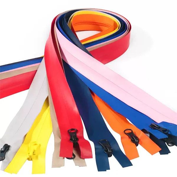 SAS 10Cm-60Cm Customization Nylon Open-End PU #3 #5 #7 #8 #10 Waterproof Zipper