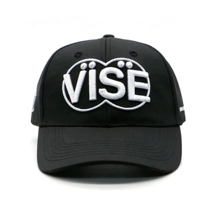 Custom baseball cap 6 panel hat Custom 3D puff embroidery  hat