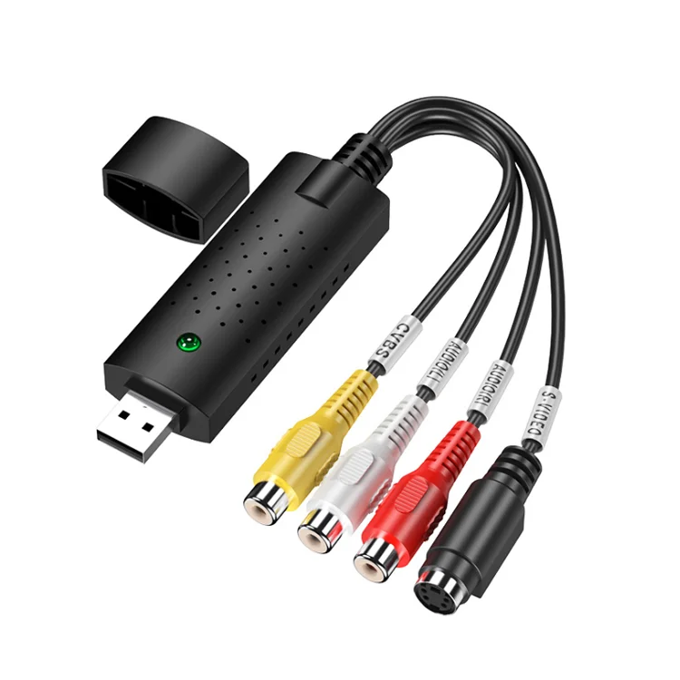 Адаптер видеозахвата AV SV-USB 2,0 для VHS DVD, видеоконференции и т. д.