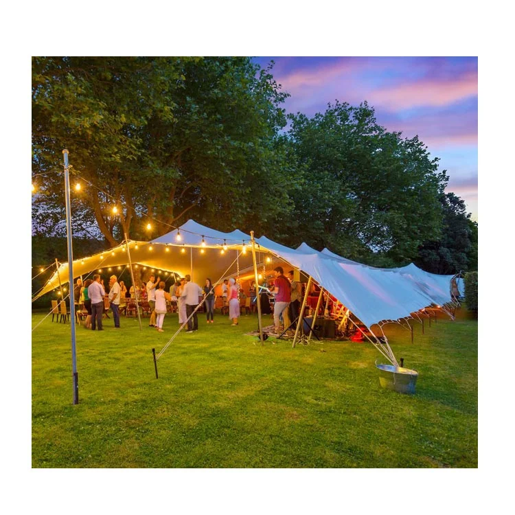 100 person large size bedouin stretch tent fabric material wholesale China factory