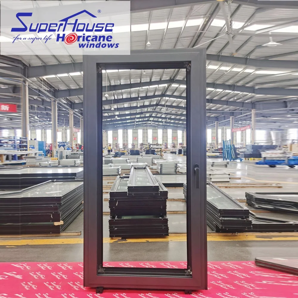 Cold Weather Use Passive House Canada Swing Aluminum Graphic Design Customized Horizontal Modern Hanging Aluminum Alloy Hotel