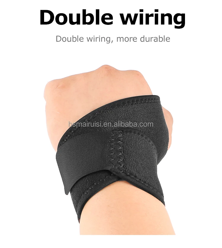 Factory Wholesale Sweatband Sweat Band/Brace Steel Plate Sprain Band Sport Splint White Antiskidding Wrist Brace Support