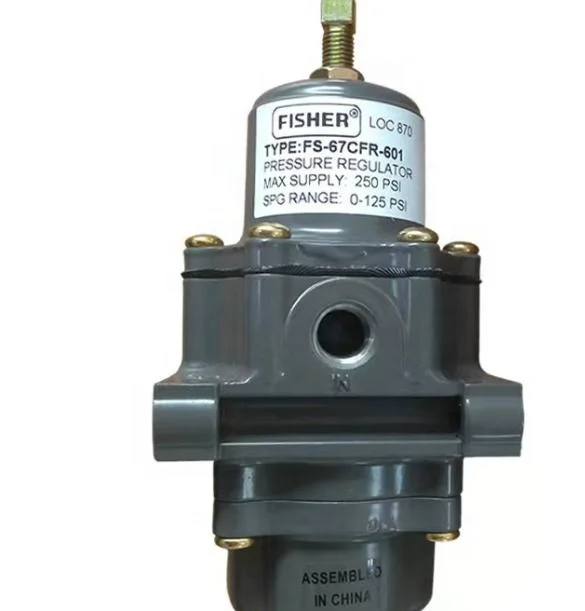 FS-67CFR-237 Air Filter with pressure gauge FS-67CFR-239 Natural gas pressure reducing valve