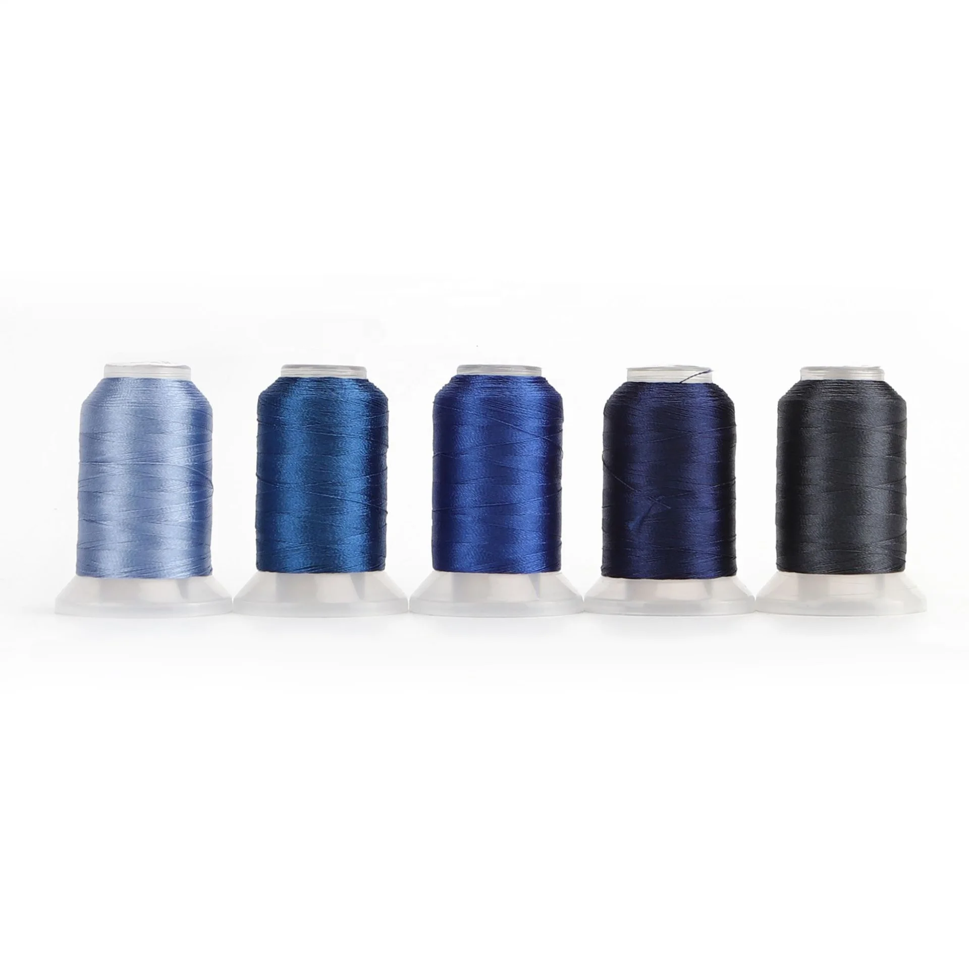 Good quality 120D/2 polyester embroidery thread multi colour for embroidery machines