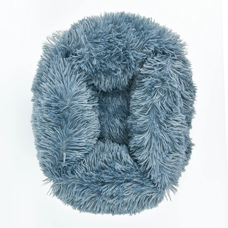 
pet bed cat warm sleeping bag Plush Faux Fur Dog Beds Cats Comfortable Warm Deep Nest 
