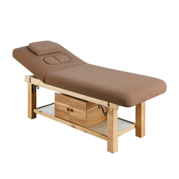 Luxury Stationary Massage Table High class spa bed salon bed
