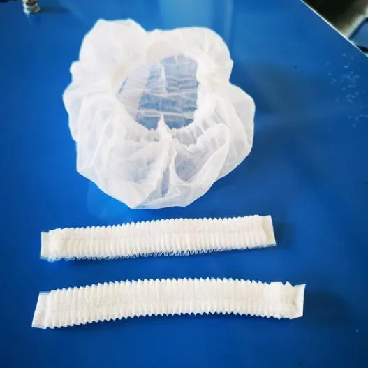 100-180 pcs/min High Speed Plastic Nonwoven Full Automatic Bouffant Cap Making Machine