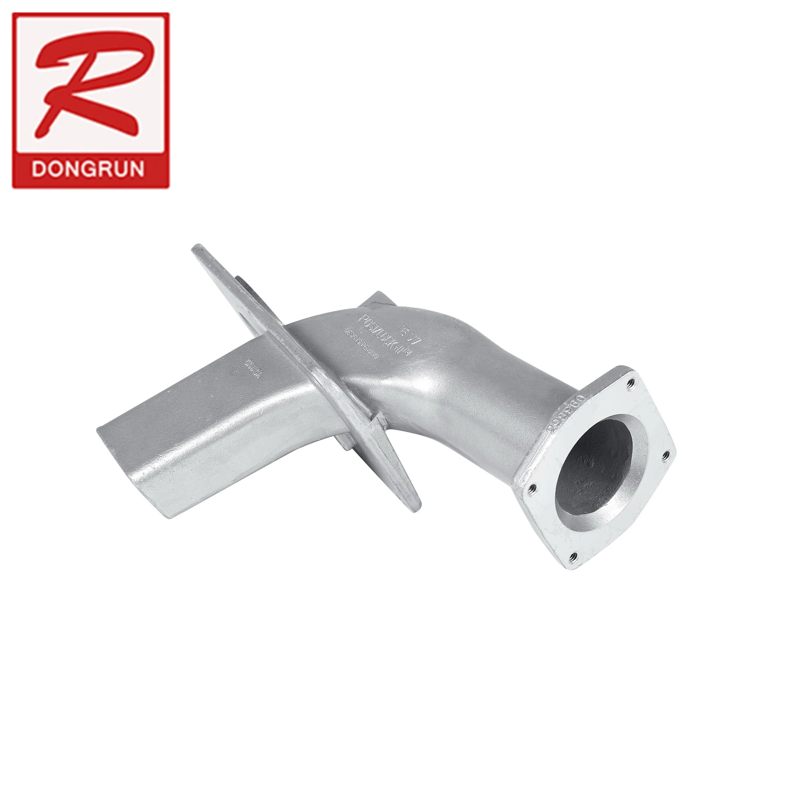 China Manufacturer Investment Casting Accessories pipe Custom Aluminum Intake Manifold