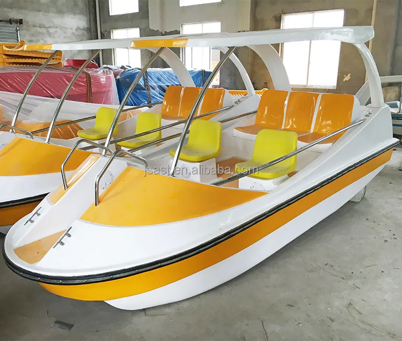 The latest 4.1m electric boat self-draining inflatable swimming pool Imported engine stainless steel speed boat