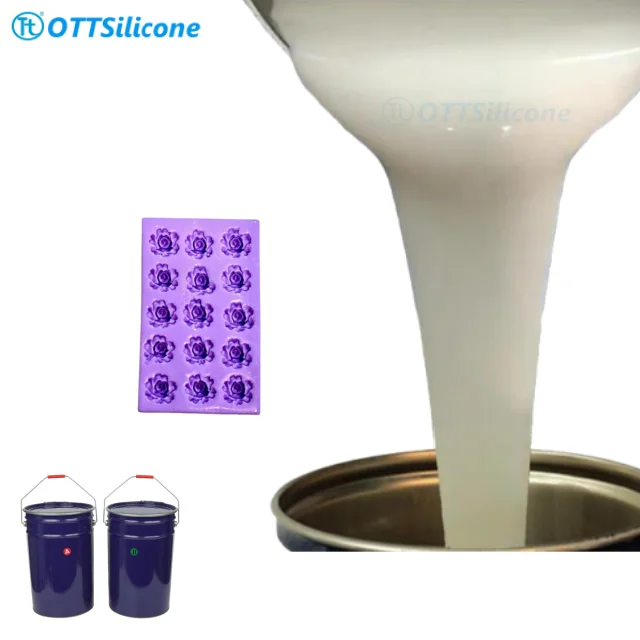 Factory Food Grade Silicone Rubber for Food Mold Liquid Silicone Rubber RTV-2