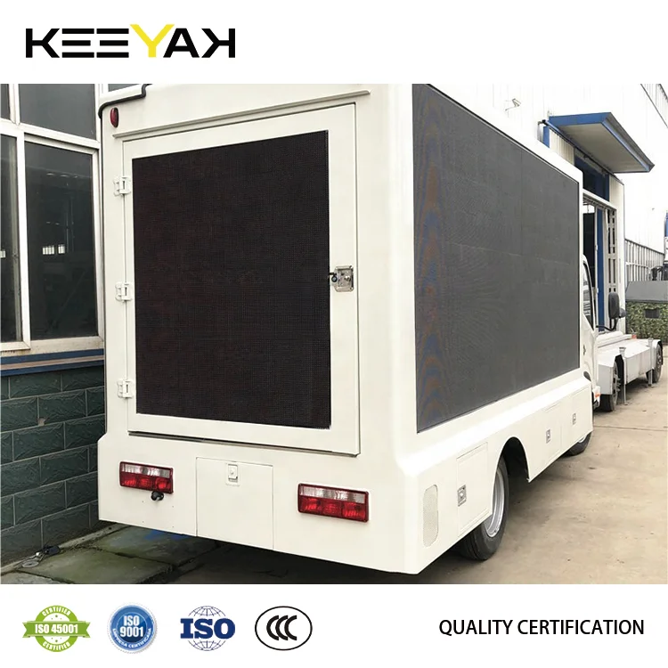 Jac 1040 мобильные грузовики с светодиодным экраном 3 м 4 lhd дизельный рекламный грузовик 130hp светодиодный для продажи