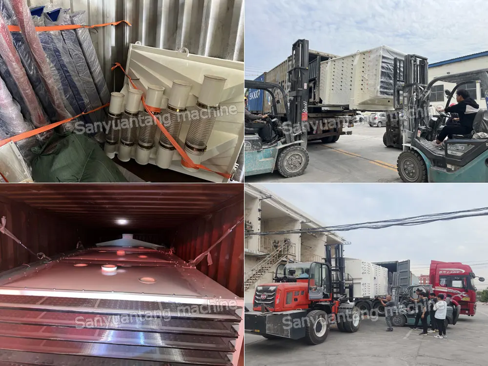 Ceramic Sand Rectangular Sifter Elliptical graded screen Multi-layer square rotary gyratory vibratory sieve sifter