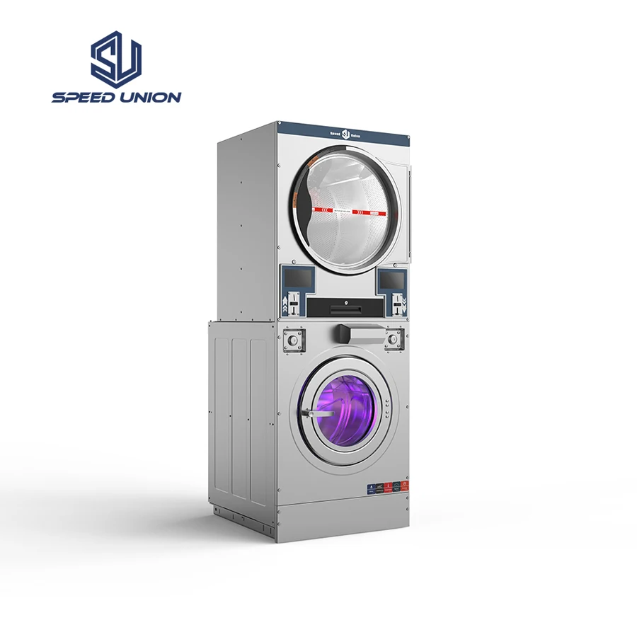 Commercial wash machine coin operated washing machine and dryer