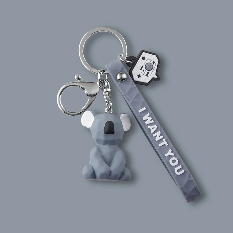 Wholesale anime cartoon rubber keychain character 3d keychain key chain keyring maker