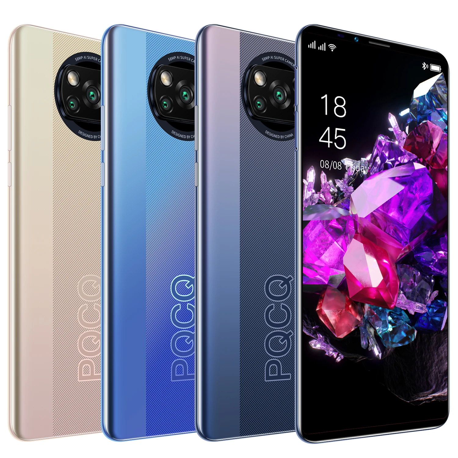 X3 Pro 12GB 256 512 GB Global Version Smartphone Android 11 AI Camera CellPhones 5G Network Phone Unlocked Smart Mobile Phones