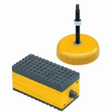 
Adjustable anti vibration Mount Stud leg Leveler with rubber pad for machine tool 