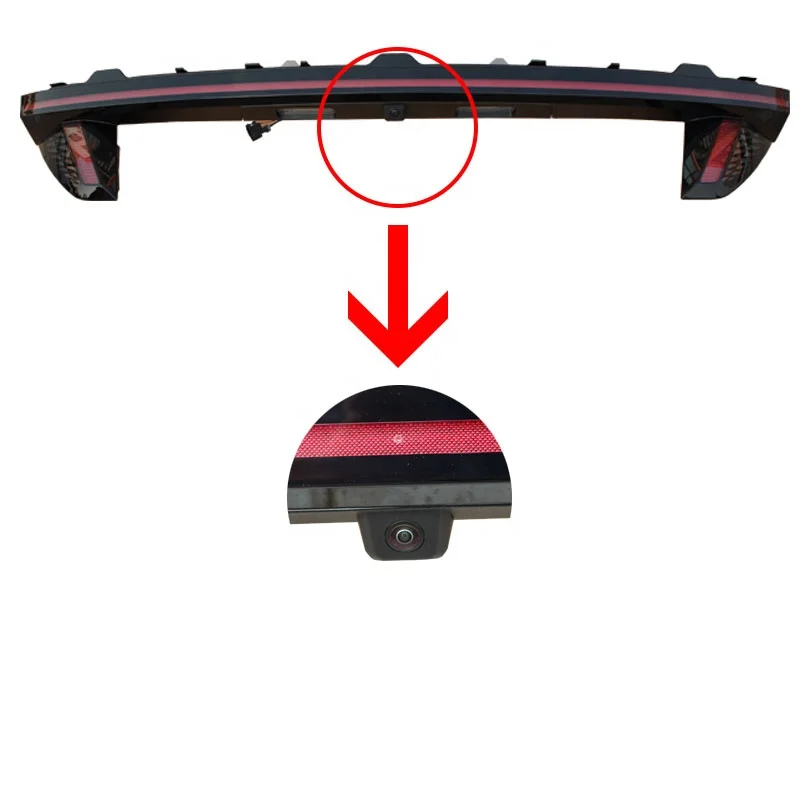 Led runs through the tail lights, rear tail lights with low configuration and high configuration for HYUNDAI 21 tucson L