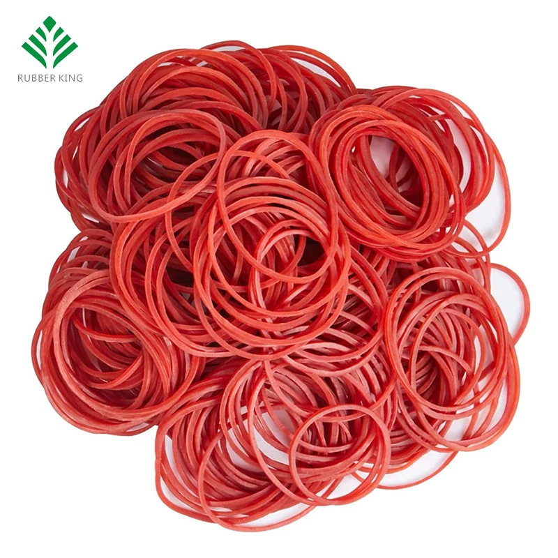 Dongguan Rubber band factory customized rubber band stock high elasticity stickly rubber bands