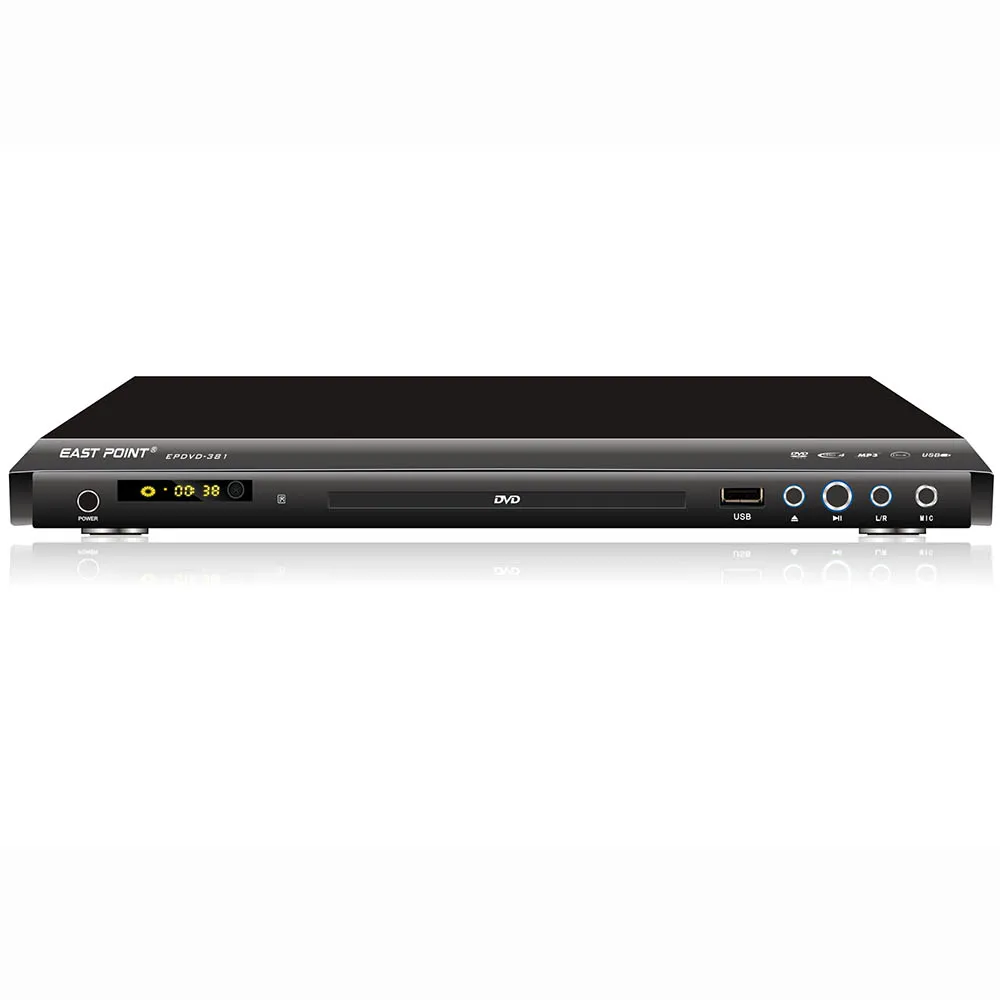 Full Function Big midi Karaoke DVD player with usb mic amplifier dvd player with fm radio