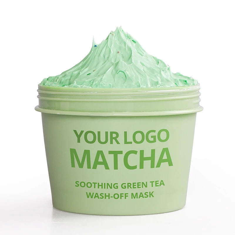 OEM Korean Skin Care Whitening Acne Moisturizing Kaolin Mud Natural Rose Fruity Ice Cream Clay Facial Mask