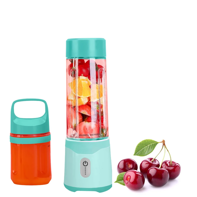 First Piece Special Price 230w plastic 2in1 vegetable juice extractor and coffee blender 500ml+350ml cocktail shakers bottles
