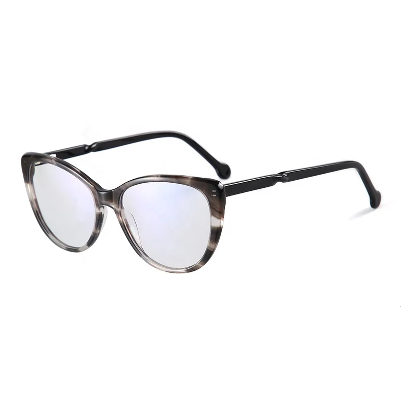 Manufacturers fashion acetate translucent glasses optical frames for women