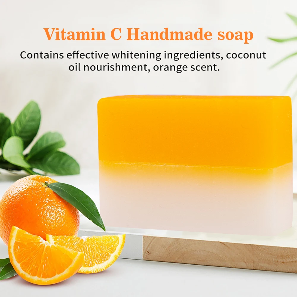 Disaar Organic 100% Vitamin C Whitening Moisturizing Serum Face And Body Beauty Skincare Soap