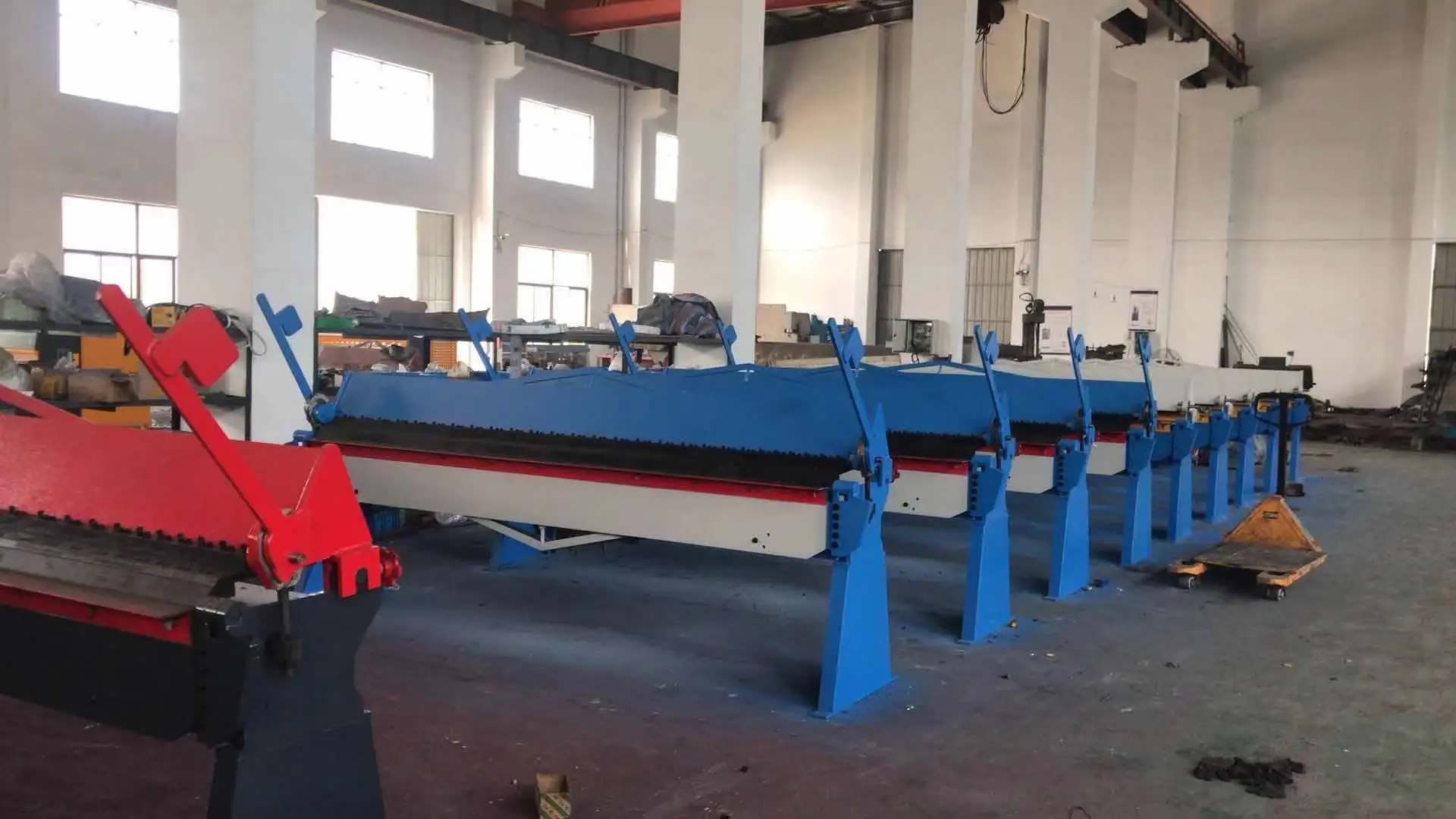 
WH-06 2x2010 sheet bending machine manual metal folding machine dobladora de lamina 