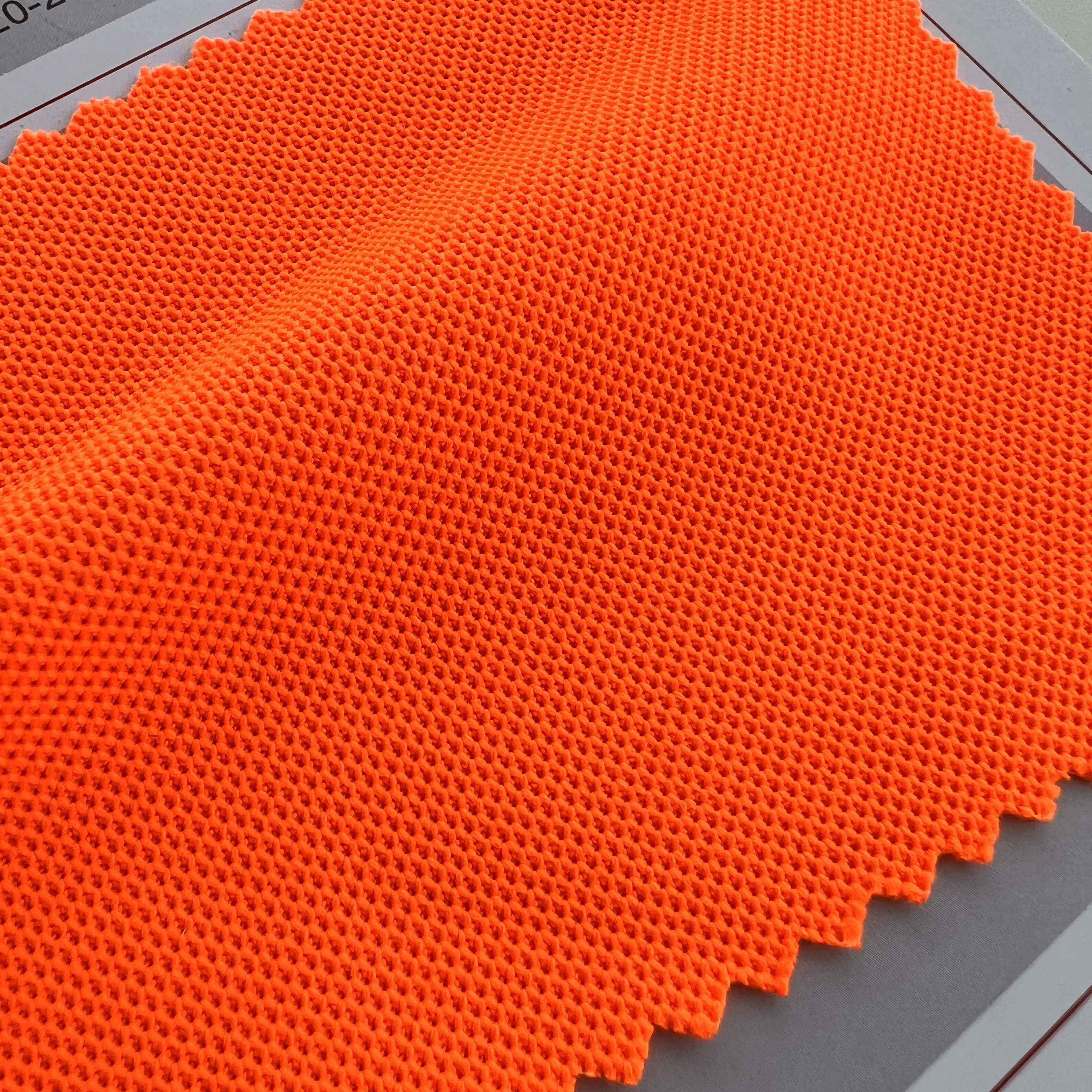 Wholesale Polyester Pique Fleece 100% Polyester Fluorescent Safety Vest Fabric