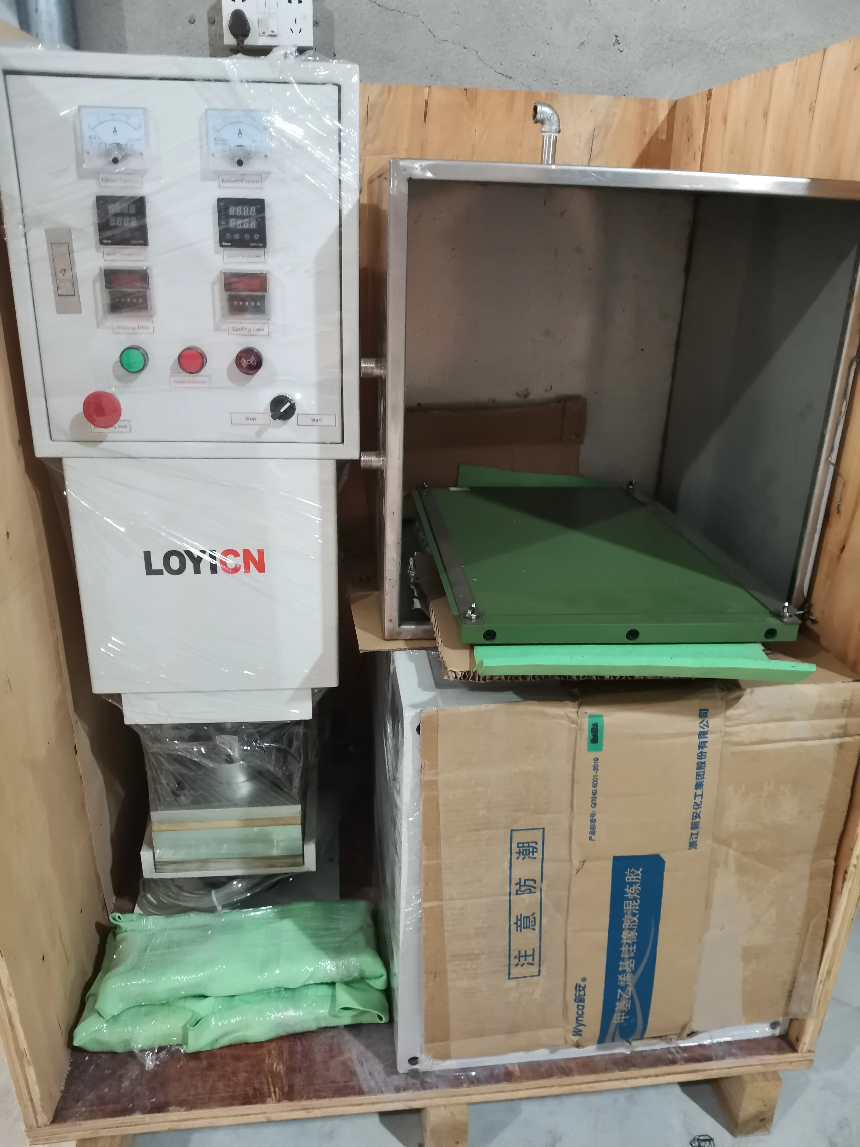 LOYICN Pneumatic type PU timing belt joint machine