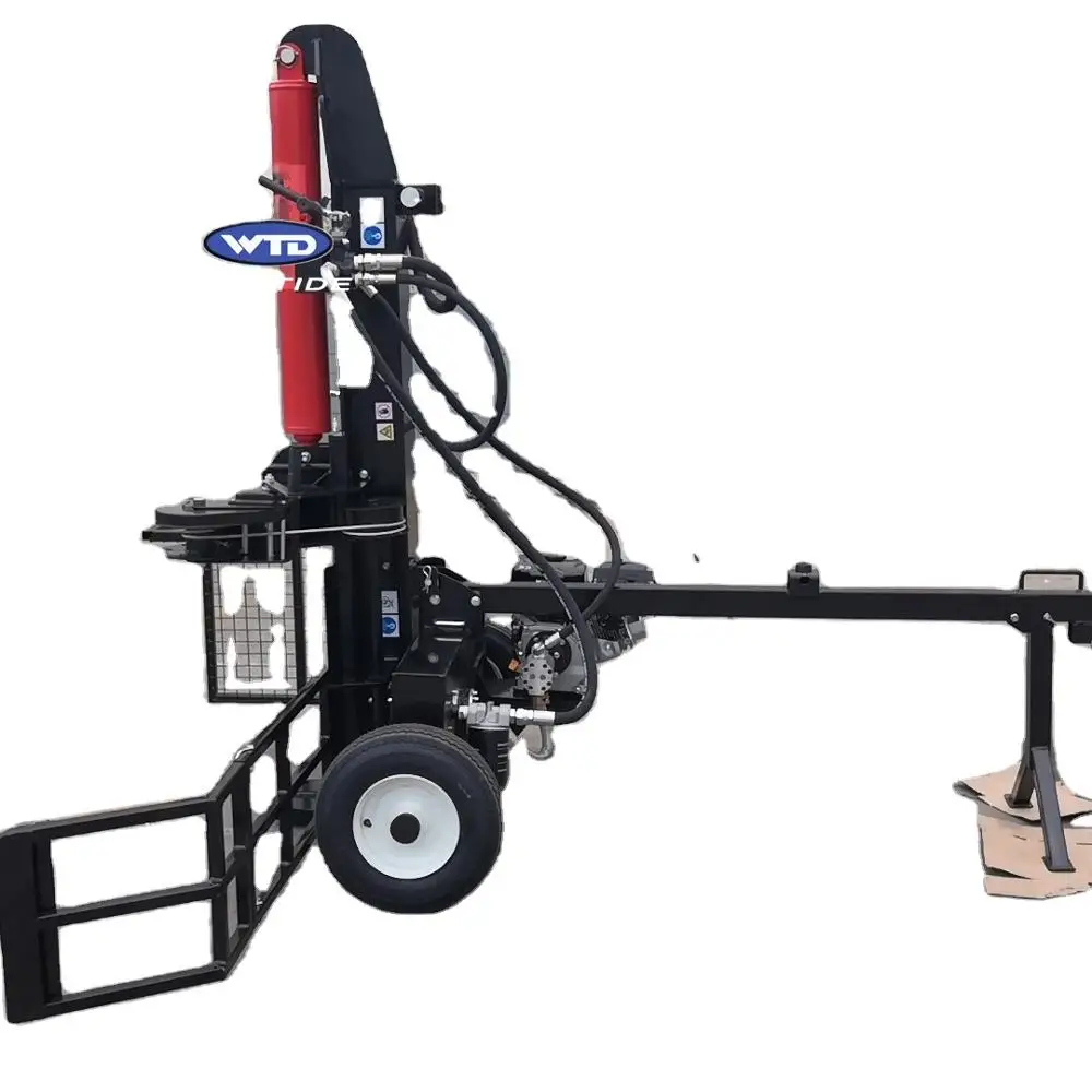 Log Splitter 22ton Horizontal and Vertical Fast Wood Split Wood Gasoline Engine Wooden Case 32pcs/20gp Customized Provided 36cm