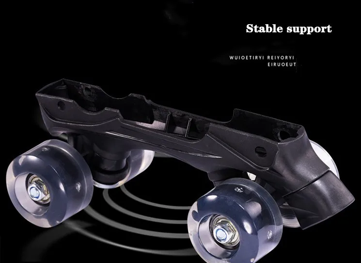 Factory flashing roller skates adult double row roller