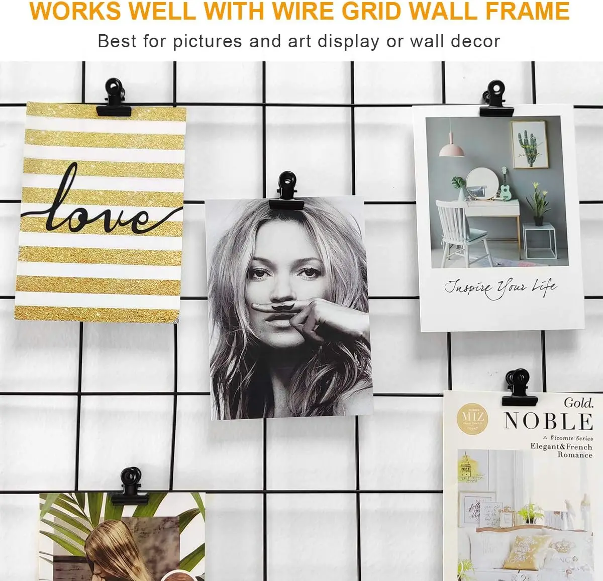 Hot selling metal black bulldog clips,black binder clips for office using