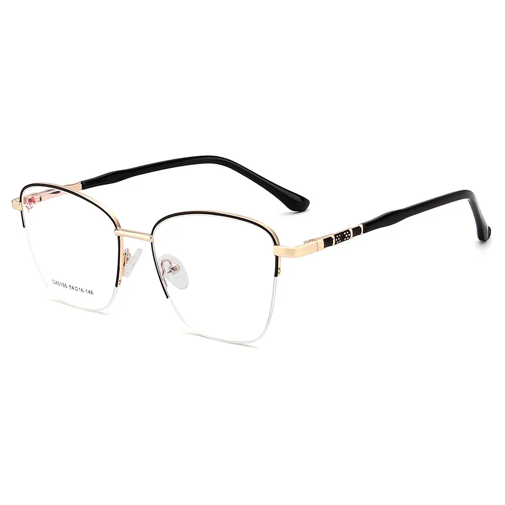 Good Quality Fashion Womens Cat Eye Women Anti Blue Light Blocking Eyeglasses Glasses Optical Frame Gafas