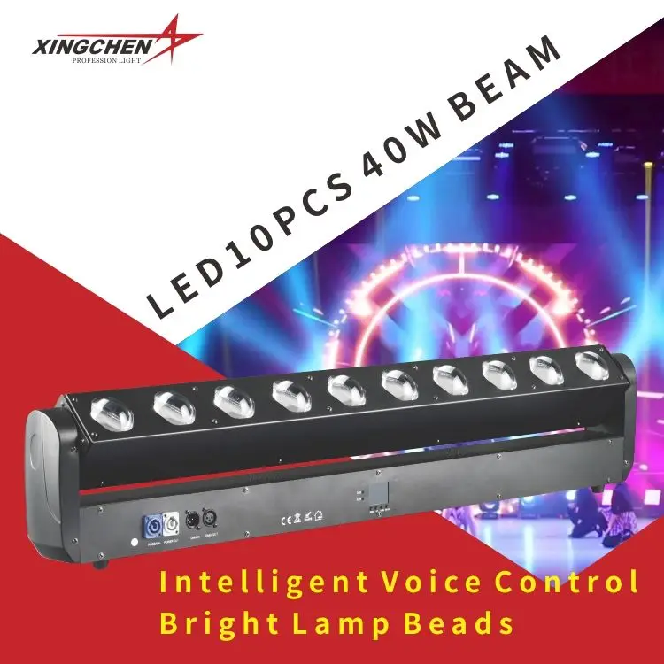 Hot Selling Stage Wall Washer Pixel Led Light 10x40W 4 in 1 LED beam moving head light point control for DJ Party