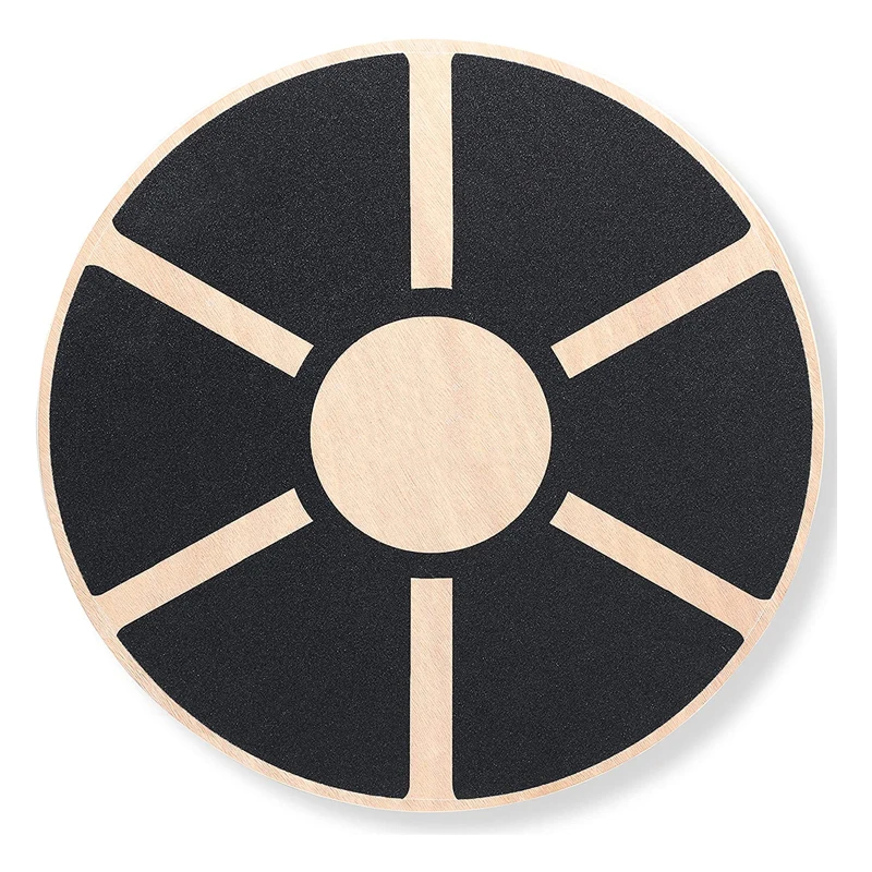 2022 Hot Sale Balance Stability Trainer Non-slip Wooden Wobble Balance Board