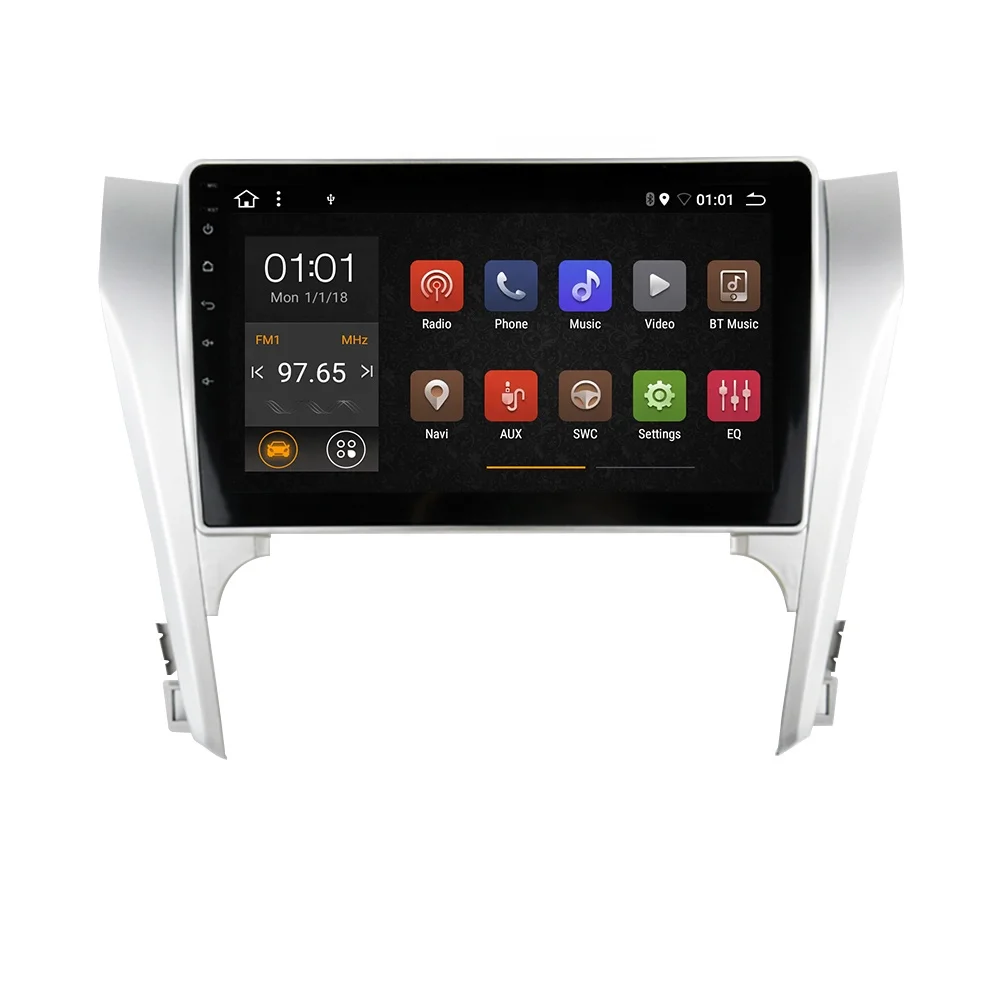 MCX Android10 Quad Core Car Radio Stereo Video Car DVD Multimedia Player For Toyata Camry 2012-2014 GPS WIFI BT touch screen