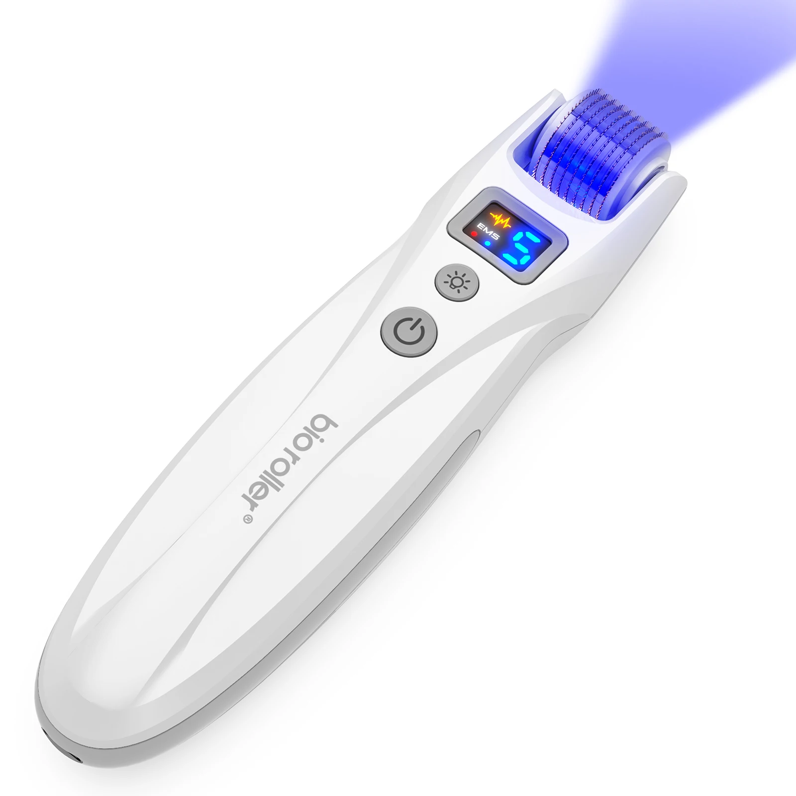 Bio roller G5 with LED light and EMS Rejuvenated Collagen Skin Replacement micro needles 540