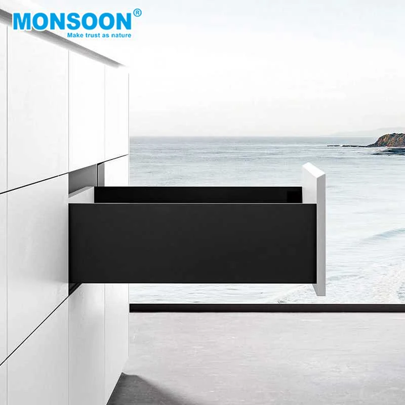 Телескопический выдвижной ящик с двойными