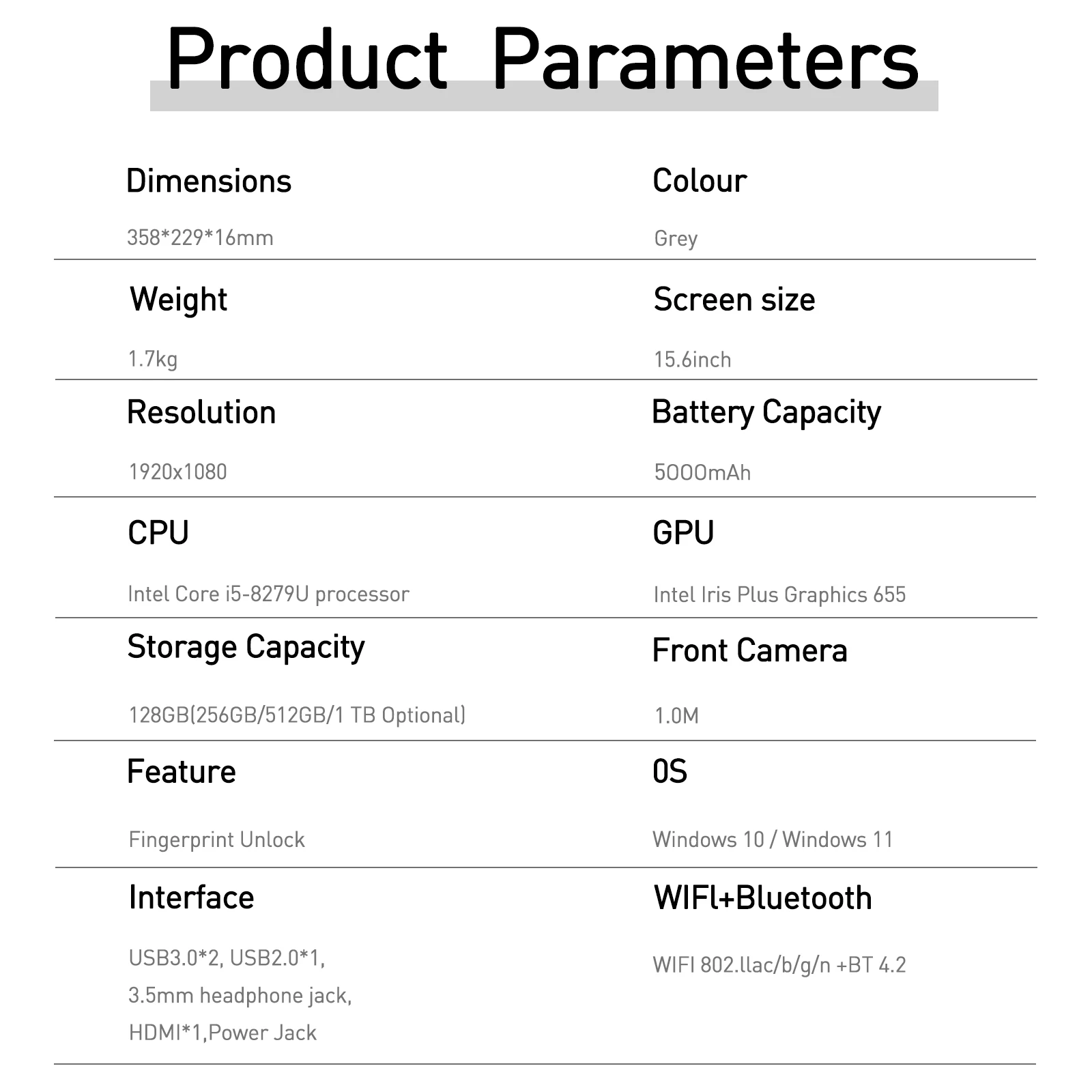 Core I7 10th gen Cheap Gaming Laptop 15.6 Inch laptop I5 16GB DDR4 1TB SSD Win10 Netbooks Laptop Computer